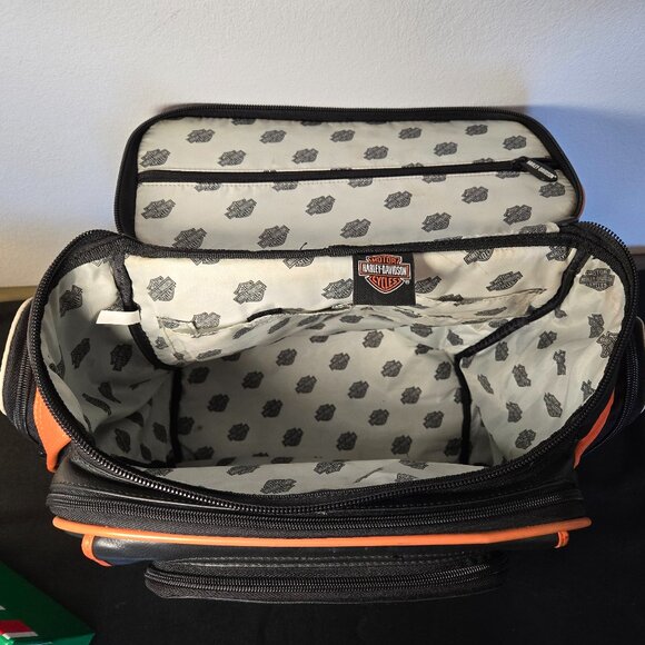 Vintage Harley Davidson Leather Motorcycle Backpack - 105th Anniversary Edition - Picture 6 of 14